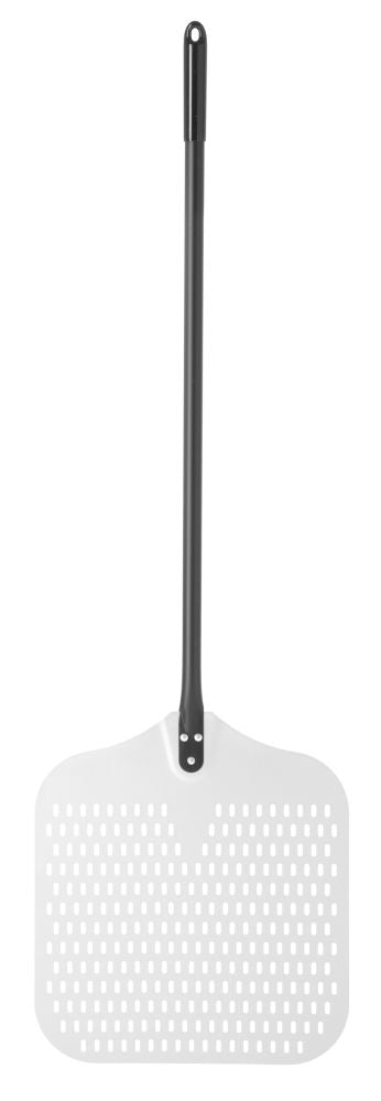 Pizza schep vierkant, HENDI, geperforeerd, 405x1320mm
