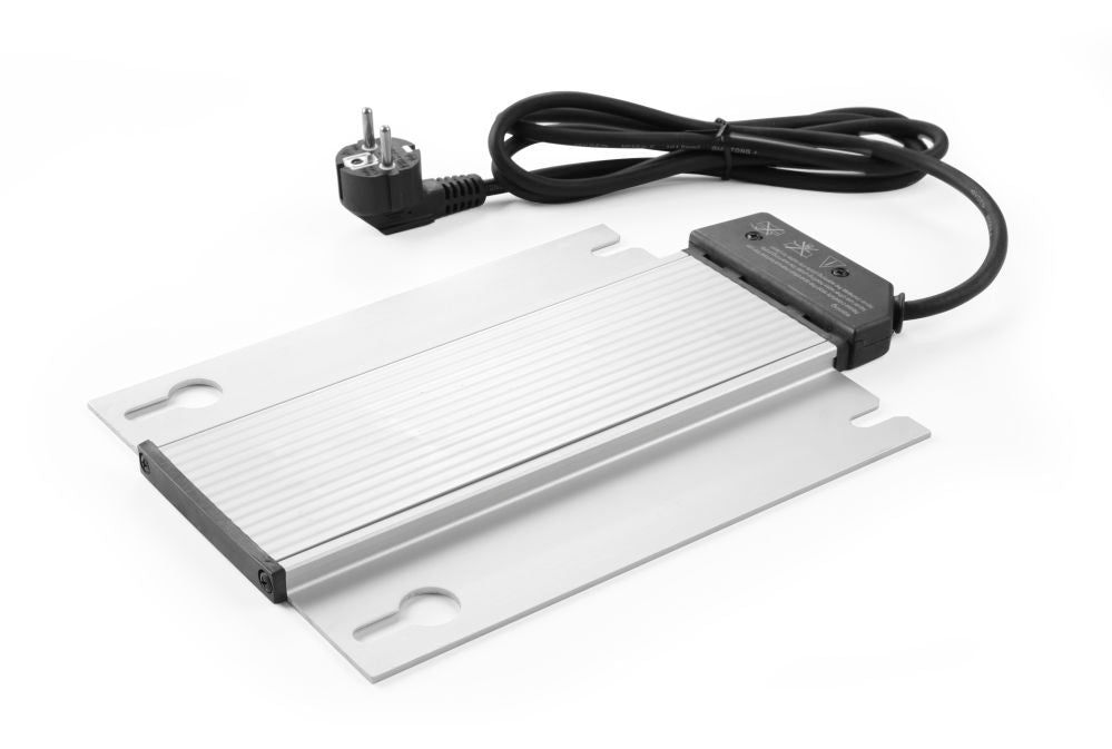 Verwarming schuurschaal, HENDI, 230V/380W, 300x200x(H)19mm