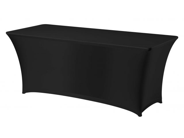Tafelhoes Symposium rechthoekig, HENDI, 810910 + 810897, Wit, 1830x760x(H)730mm