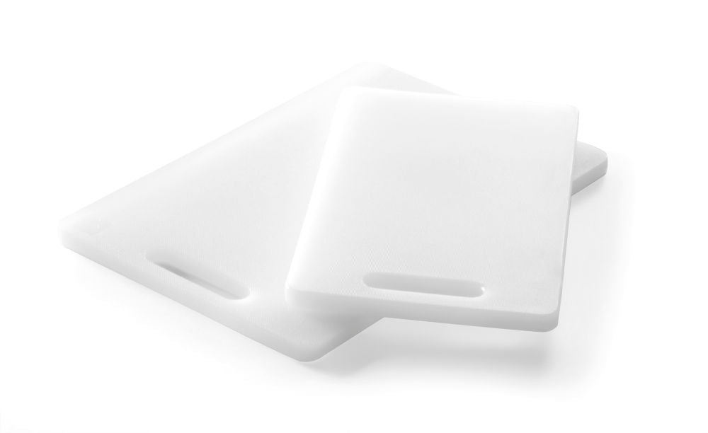 Snijplank met handgreep, HENDI, Zwart, 300x200mm