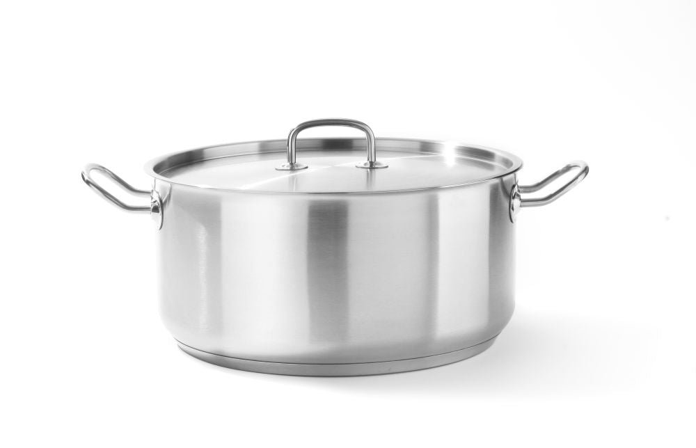 Kookpan laag - met deksel, HENDI, Kitchen Line