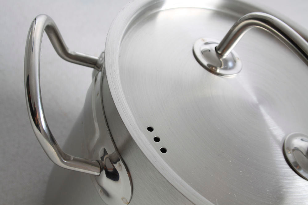 Kookpan hoog - met deksel, HENDI, Kitchen Line, 21L, ø320x(H)270mm
