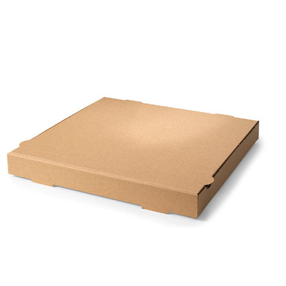 50x Pizzadozen 36x36x4cm, BARSA, kraft / bruin
