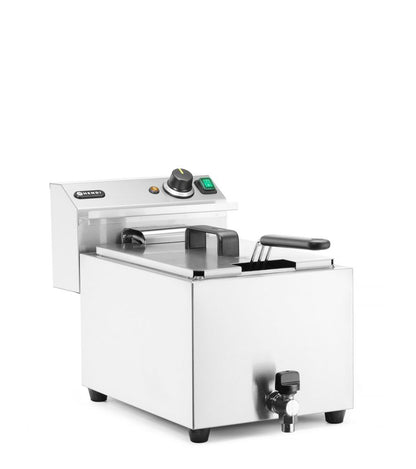 Friteuse Profi Line met aftapkraan - 10L, 400V, HENDI, Profi Line, 10L, 400V/6600W, 300x680x(H)420mm