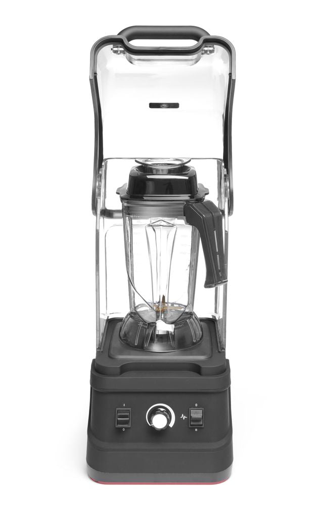 Bar Blender met geluiddempende kap en BPA-vrije kan, HENDI, 230V/1680W, 250x300x(H)540mm