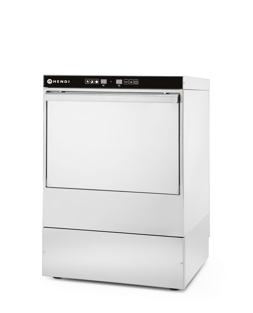Vaatwasser 50x50 - elektronische bediening, HENDI, 400V/6600W, 576x645x(H)837mm