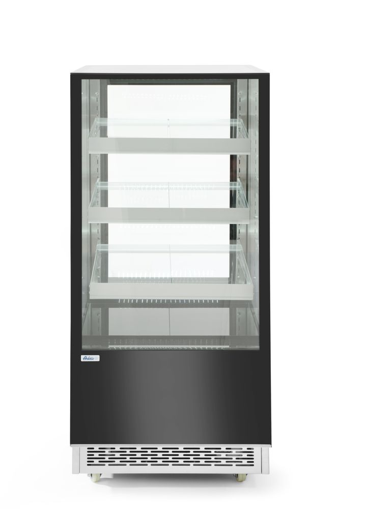 Koelvitrine met 3 schuine schappen, Arktic, 300L, 230V/480W, 650x833x(H)1460mm