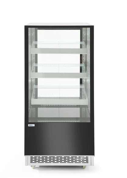 Koelvitrine met 3 schuine schappen, Arktic, 300L, 230V/480W, 650x833x(H)1460mm