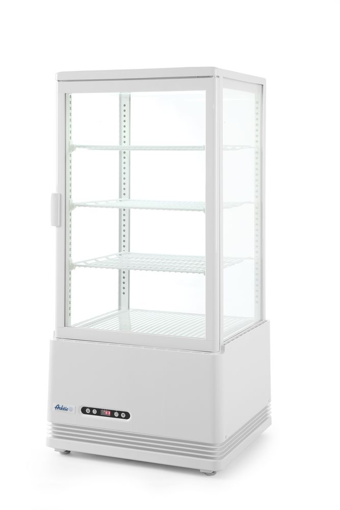 Koelvitrinekast 78L, Arktic, Wit, 230V/170W, 444x397x(H)940mm