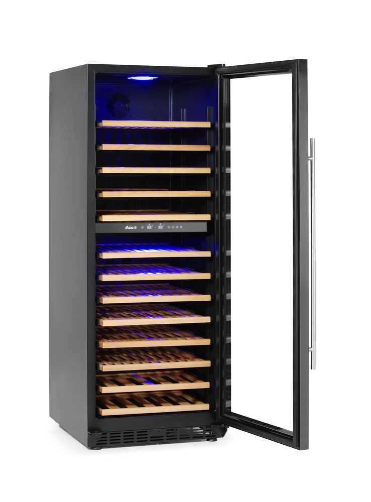 Wijnkoeler, 2 zones, 135 flessen, Arktic, 387L, 220-240V/130W, 595x675x(H)1625mm