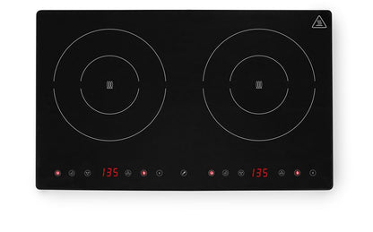 Dubbele inductiekookplaat Kitchen Line, HENDI, Kitchen Line, 230V/3500W, 608x405x(H)54mm