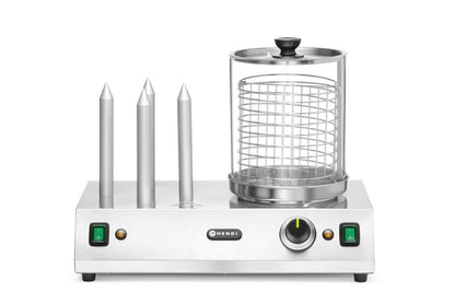 Worst en hotdogbroodjes warmer, HENDI, 220-240V/550W, 500x310x(H)395mm