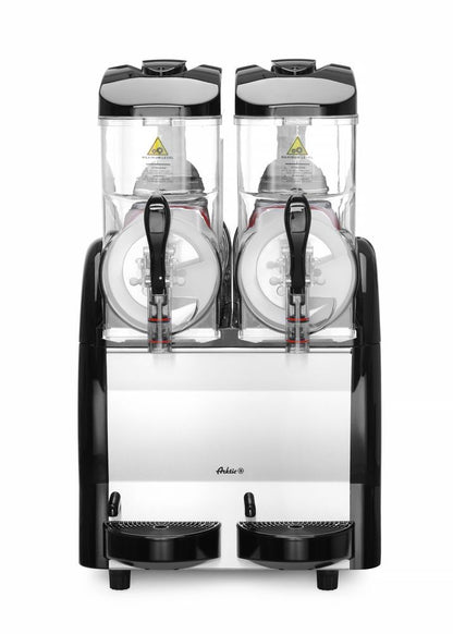 Slush machine 2x12L, HENDI, 24L, 220-240V/710W, 470x515x(H)780mm