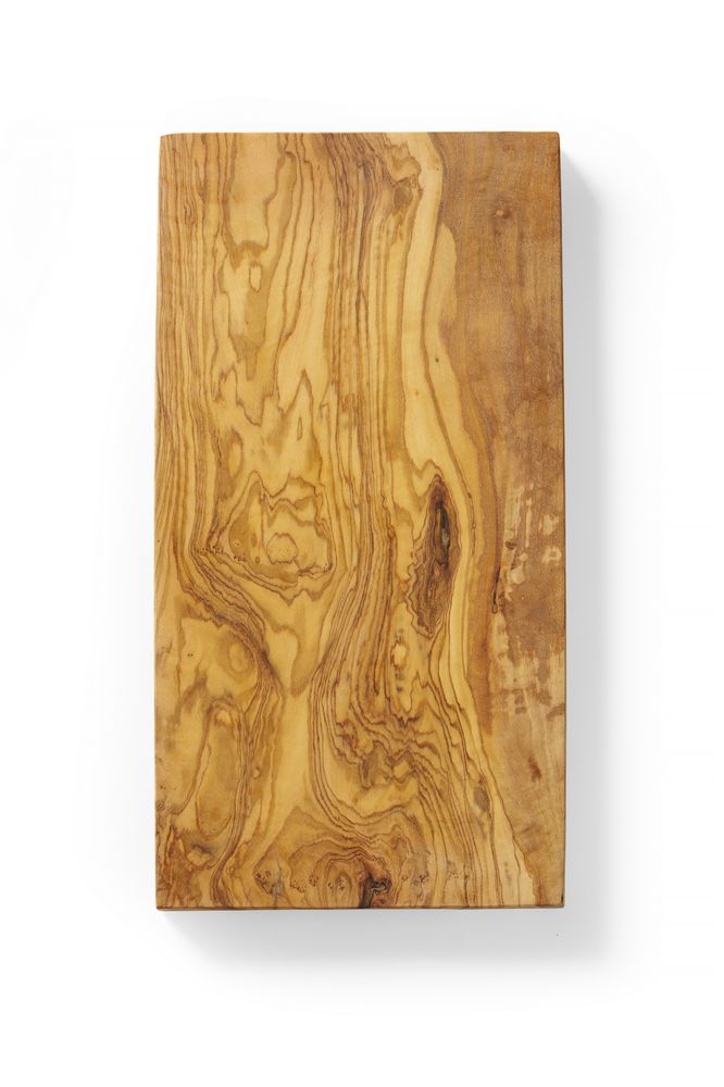 Serveerplank, olijfhout, HENDI, 350x150x(H)18mm