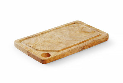 Serveerplank olijfhout, HENDI, 335x205x(H)25mm