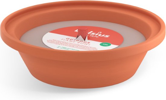 Vlamschaal, Ø23 x 6(h)cm, Bolsius, 14 uur brandtijd