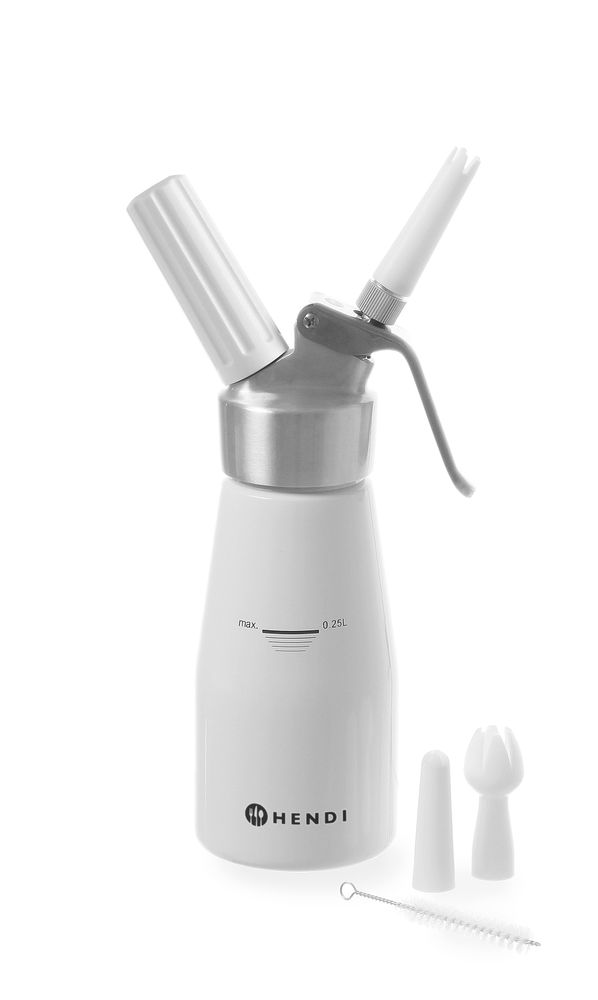 Slagroomapparaat Kitchen Line, HENDI, Kitchen Line, 0,25L, ⌀80x(H)200mm