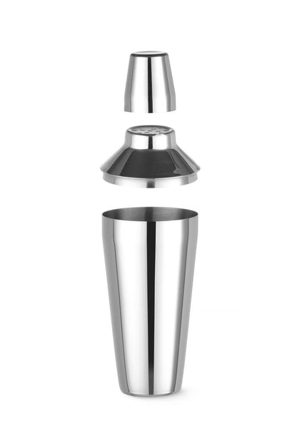 Cobbler shaker 3-delig, BarUp, 0,75L, ⌀90x(H)255mm
