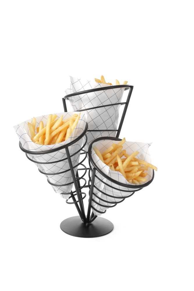 Friteszakkenhouder, HENDI, 270x270x(H)280mm