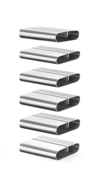 Menukaart houder - 6 st., HENDI, 6 st., 80x77x(H)18mm