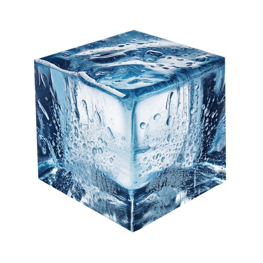 IJsblokjesvorm, BarUp, Blauw, 190x120x(H)35mm
