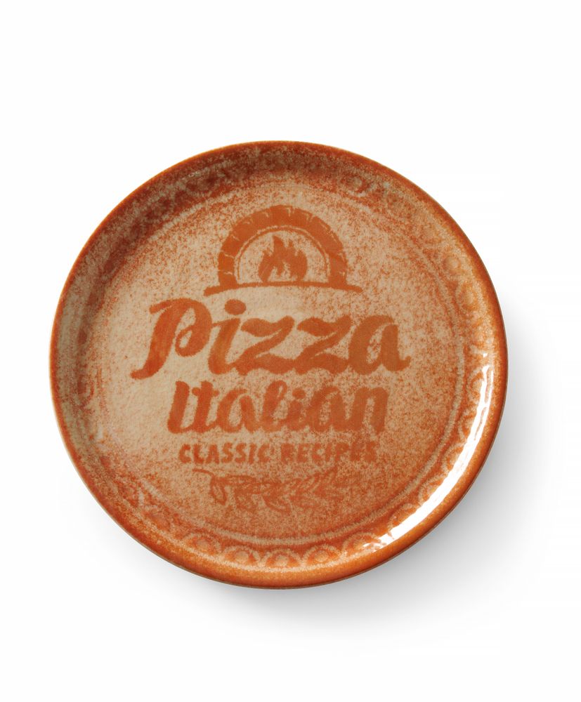 Pizzabord Recipe Collection Rood, HENDI, Rood, ⌀310mm