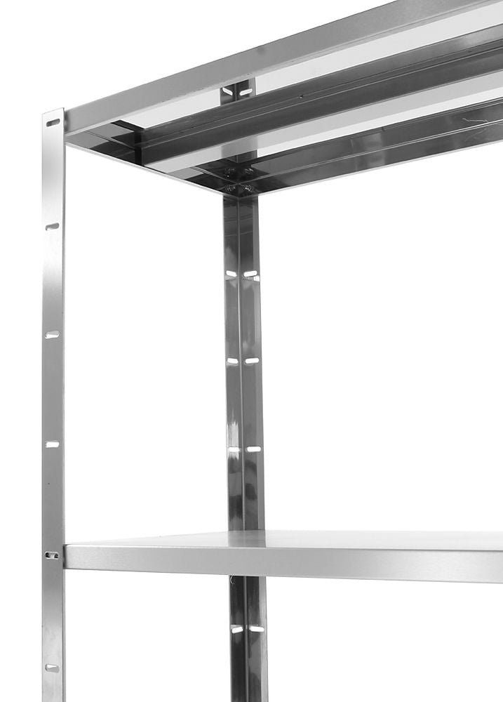 Opbergrek met 4 planken, HENDI, Kitchen Line, 1000x400x(H)1800mm
