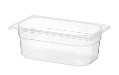 Container GN 1/4 polypropyleen, HENDI, Profi Line, GN 1/4, 2,8L, Transparant, 265x162x(H)100mm