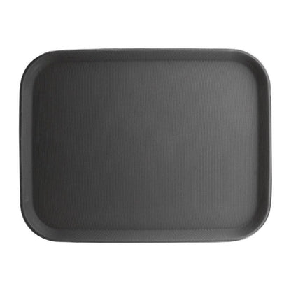 Kristallon Antislip Dienblad, Polyprop, 51x38 cm, Zwart