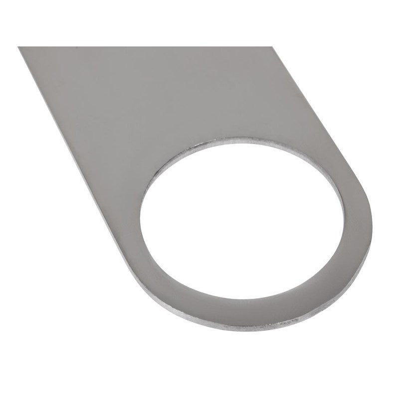 Olympia Barblade Opener, Flesopener RVS, 18x4cm