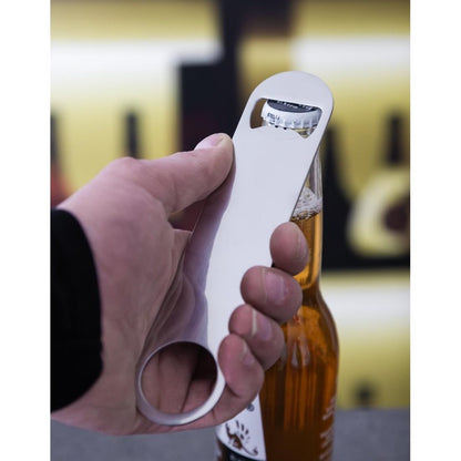 Olympia Barblade Opener, Flesopener RVS, 18x4cm