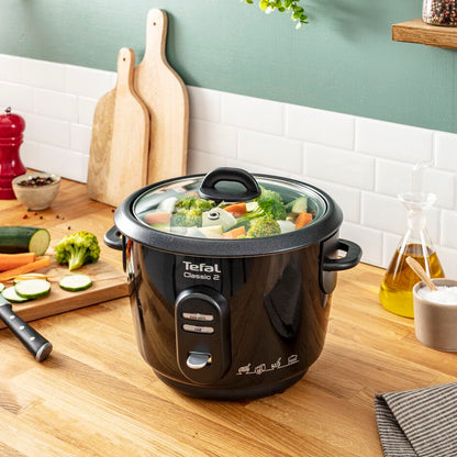 Tefal Classic 2 Rijstkoker met Stoomfunctie & Warmhoudfunctie,  1 Liter