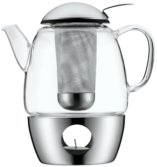 WMF SmarTea Theepot met Theewarmer, 3-delig, 1 Liter