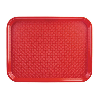 Kristallon Dienblad, 45x35 cm, Rood, Polyprop, Horeca