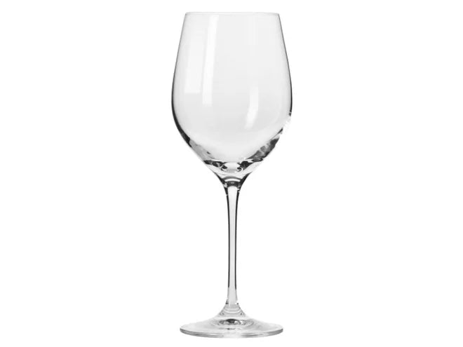Krosno Rode Wijnglazen Harmony 450 ml, 6 stuks