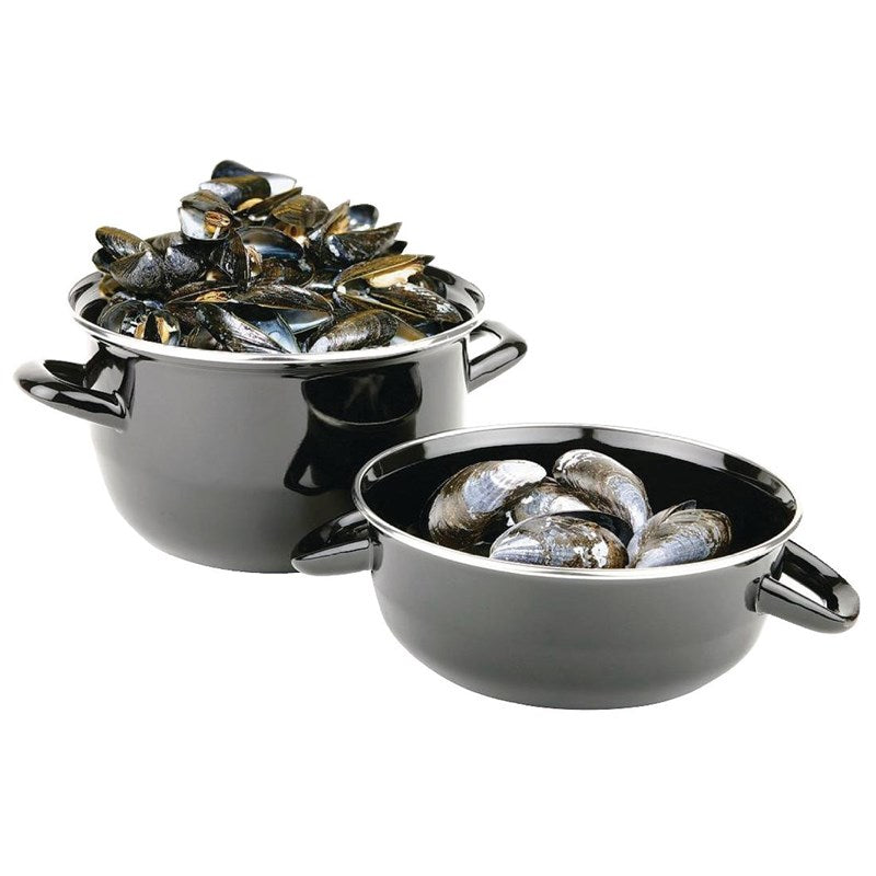 Mosselpan Geëmailleerd, Olympia, 1.5 Liter, 220(Ø)x95(h) mm