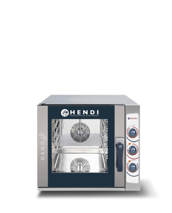 Hetelucht stoomoven manueel NANO 5x GN 2/3, HENDI, 400V/5400W, 700x714x(H)628mm