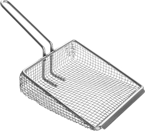 Frituurschep / Patatschep - RVS schep voor het scheppen van friet of patat - 20x17cm - Frietschep