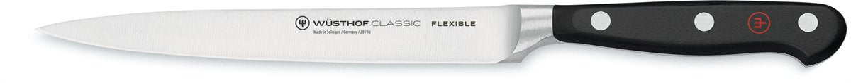 Wusthof Fileermes 'Classic' Flexible - 16cm - RVS Visfileermes - Voor vis én vlees