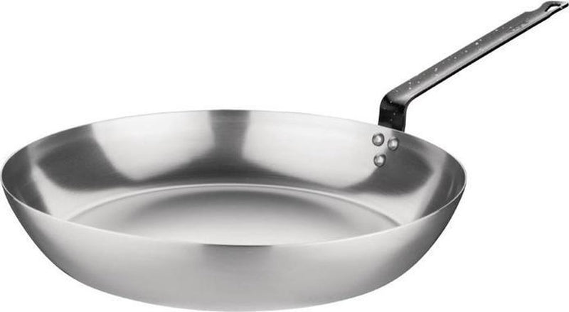 Lyonnaisser Plaatstalen Pan - 25,5cm - Vogue GD064 - Horeca & Professioneel