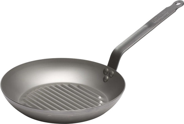 De Buyer Carbone Plus Ronde Grillpan - Ø 26cm - Plaatstaal