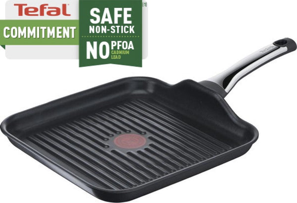 Grillpan Tefal EXCELLENCE (Ø26 cm) - Voor alle Warmtebronnen - Inclusief Inductie