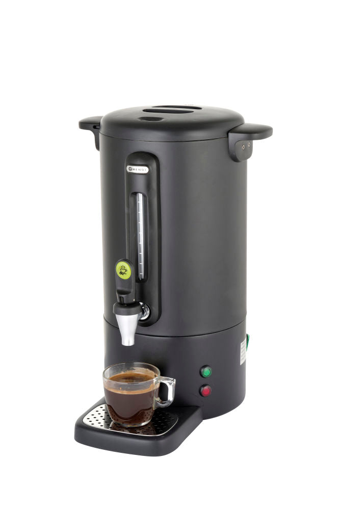 Percolator matzwart - Design by Bronwasser, HENDI, 14L, 230V/1750W, 357x380x(H)502mm