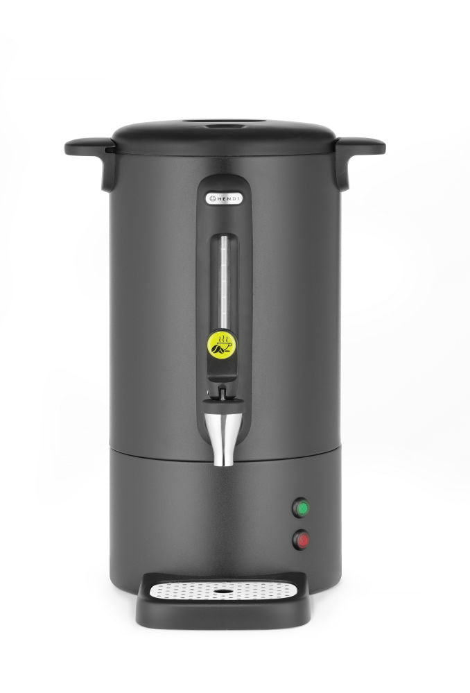 Percolator matzwart - Design by Bronwasser, HENDI, 14L, 230V/1750W, 357x380x(H)502mm