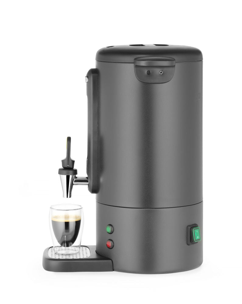Percolator matzwart - Design by Bronwasser, HENDI, 14L, 230V/1750W, 357x380x(H)502mm