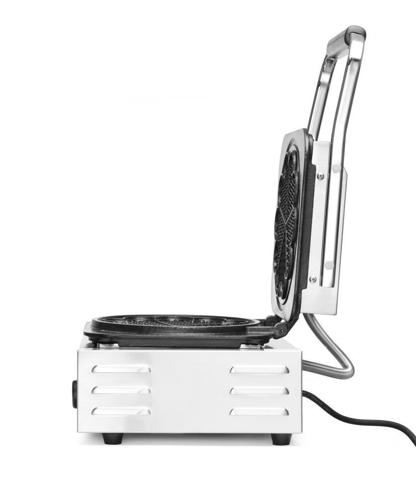 Wafelijzer 'Hart', HENDI, 230V/2200W, 320x437x(H)251mm
