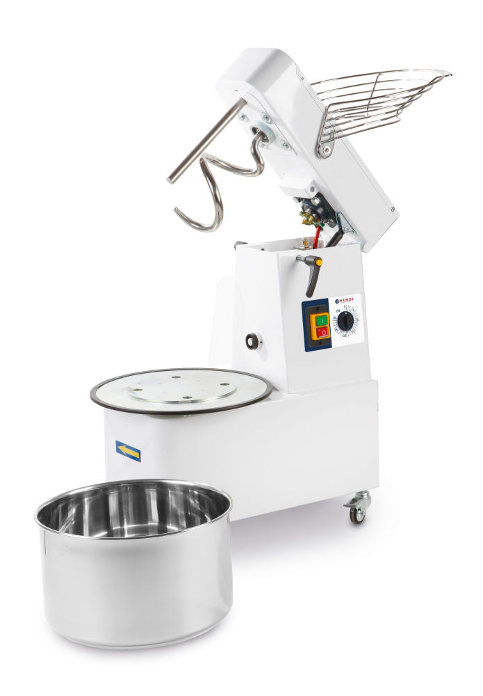 Deegmachine met kantelbare kop en verwijderbare mengkom, HENDI, 56 kg/h, 22L, 400V/750W, 390x670x(H)735mm