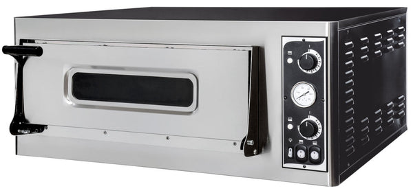 Pizza oven BASIC 4, HENDI, Enkele ovenkamer, 400V/4700W, 975x814x(H)413mm