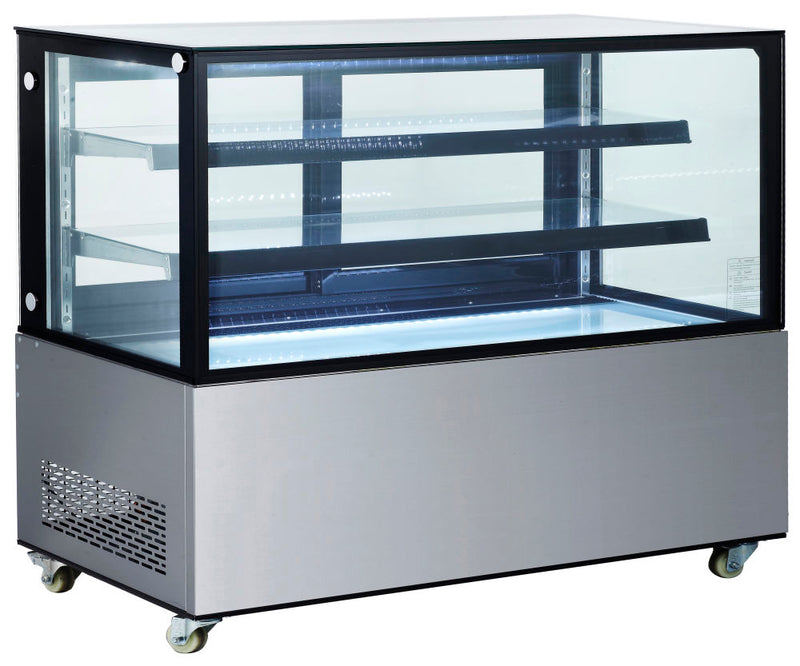 Koelvitrine met 2 schappen, Arktic, 610L, 230V/500W, 1815x675x(H)1210mm