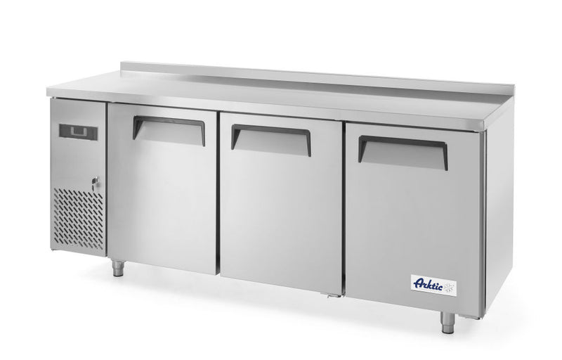 Koelwerkbank met 3 deuren Kitchen Line 390L, Arktic, Kitchen Line, 291L, 230V/270W, 1800x600x(H)850mm